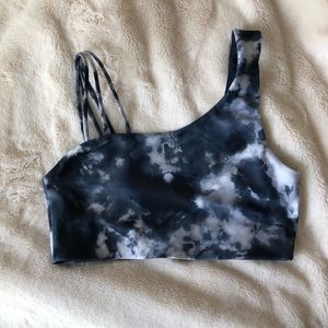 Soul by SoulCycle Tie Dye Left Hook Bra